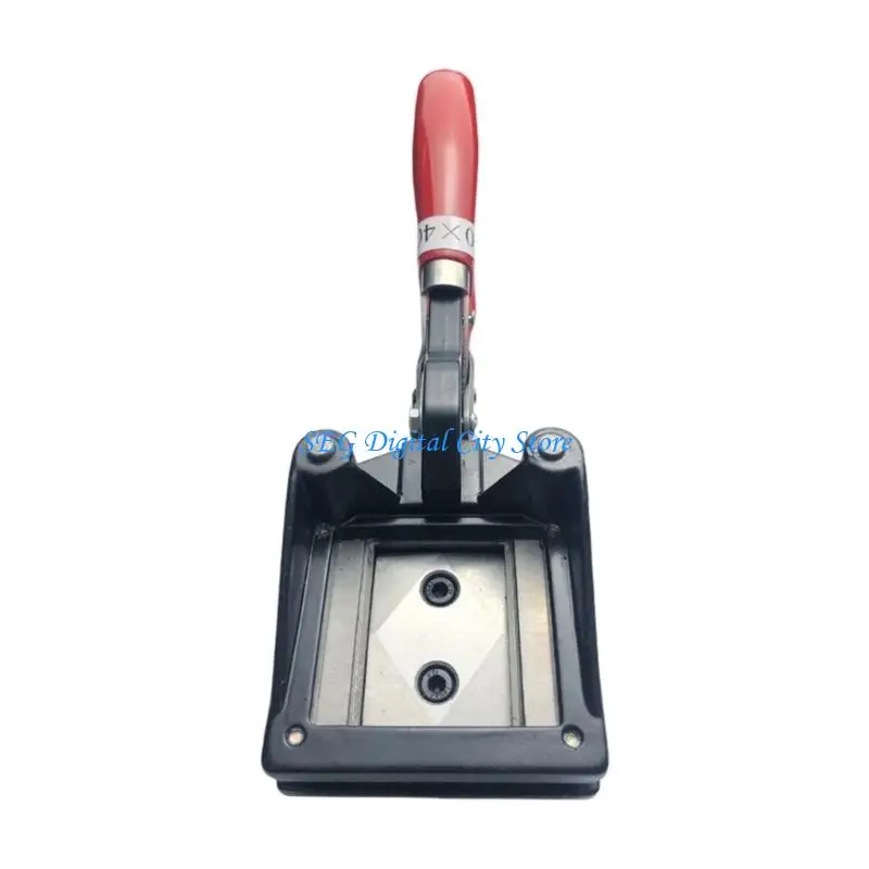 U75B 전문 수동 포토 카드 커터 금속 손잡이 유형 수동 포토 커터 실외용 라이센스 포토 커터