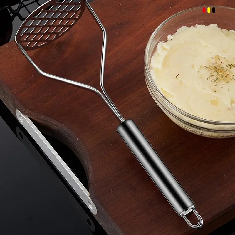Stainless steel Potato Masher  Purple Sweet Potata Pumpkin Grater Makers Tools Masher Puree Manual Food Maker Ricers Acceesories