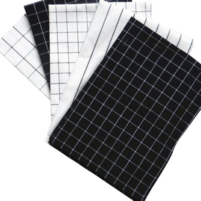 Kitchen Super Absorbent Rags Cleaning Cloth Cotton Blend Lint-free Easy Wash Practical Soft Dish Towels Rectangle Large Wipe cotton dish towels