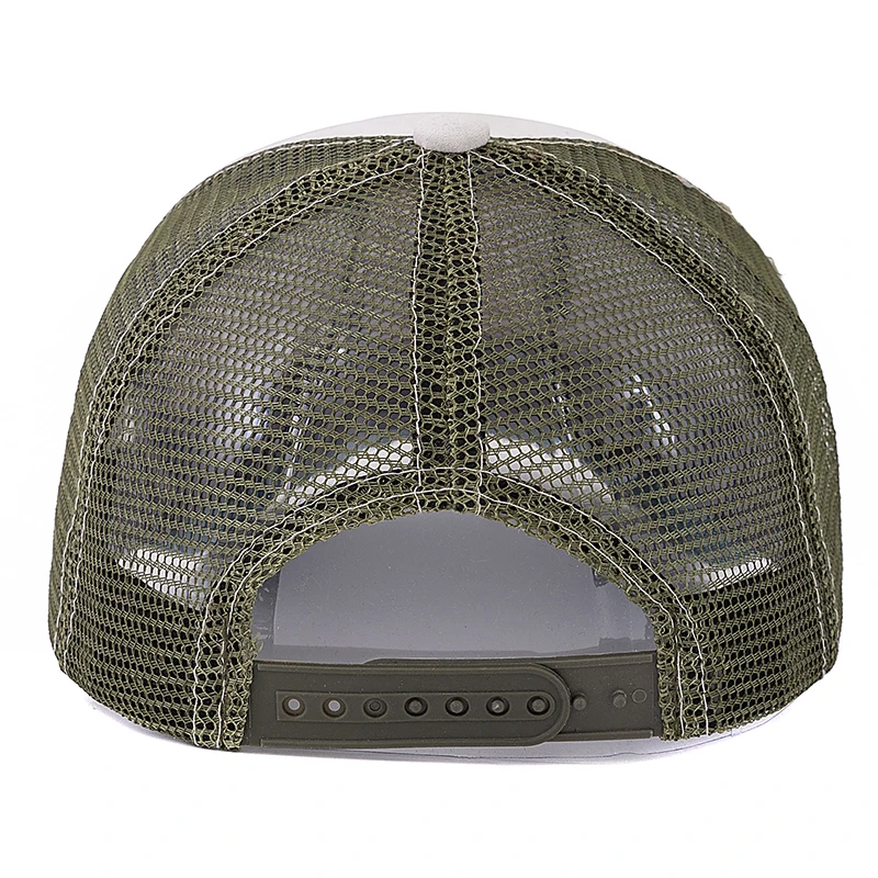 Hot Sale Unisex Mesh Cap Elephant Pattern Patch Design Suede Hat Summer Animal Baseball Cap Fashion Trucker Hat For Men Women ﻿