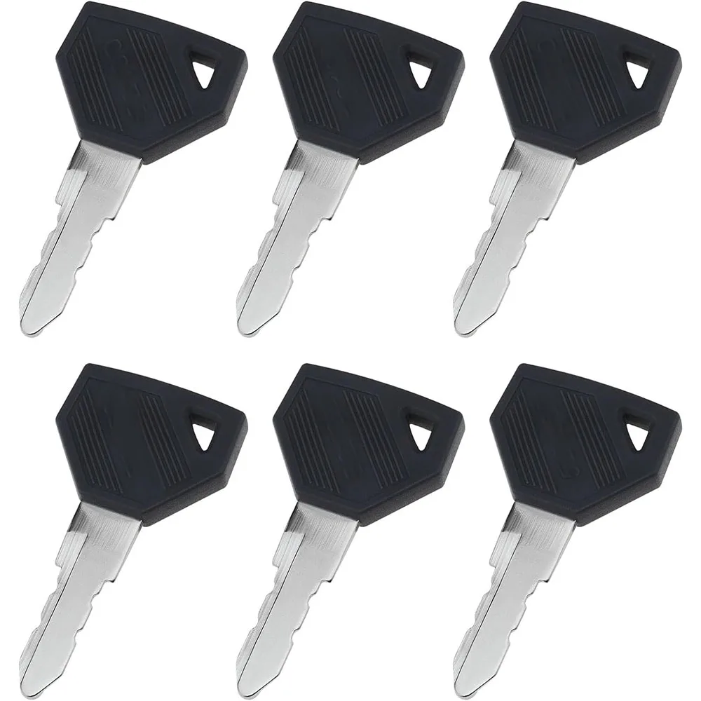 

6 pcs Excavator Parts For Yanmar EX450 EX2900 EX3200 SC2450 Excavator Ignition Key 198360-52160 1A7880-52100 194 155-52160
