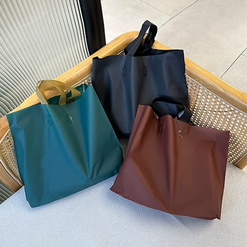 Matte handbag clothing store printing clothing bag event party gift handbag shopping packaging bag