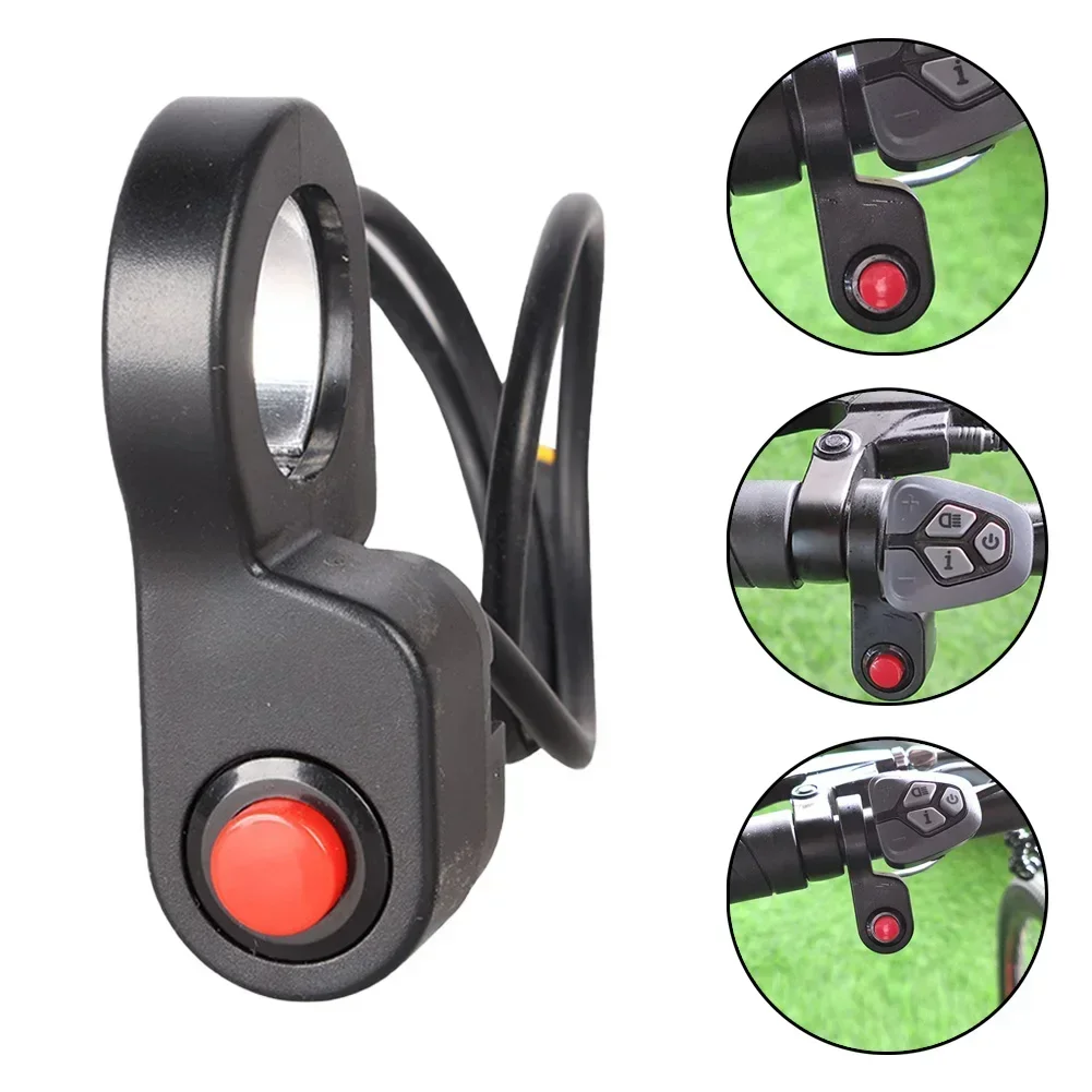 Manopola Acceleratore A Pollice Per E-bike E Scooter, 3 Fili, 24 36 48V, 7/8 Pollici, Nuova