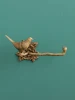 European style antique light luxury decoration hook living room bedroom curtain buckle brass wall hanging fixed curtain hook 1