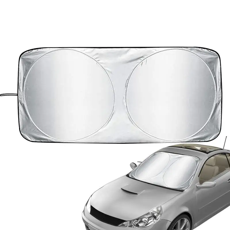 

Солнцезащитный козырек на лобовое стекло автомобиля, 150x70 см
