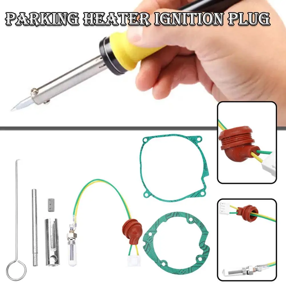 Riscaldatore Ad Aria 12V / 24V Ceramic Glow Plug Blower Guarnizione Filtro Per Webasto Eberspacher 3-8Kw Car Truck Van Boa V6M8