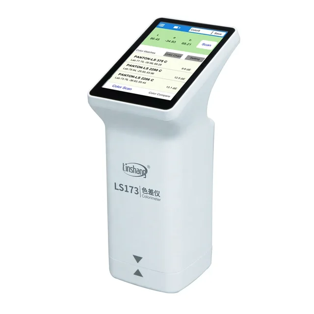 LS173 Portable Multifunctional Colorimeter D/8 Touch Color Analyzer Car Paint Metal Processing Stone Ink 3