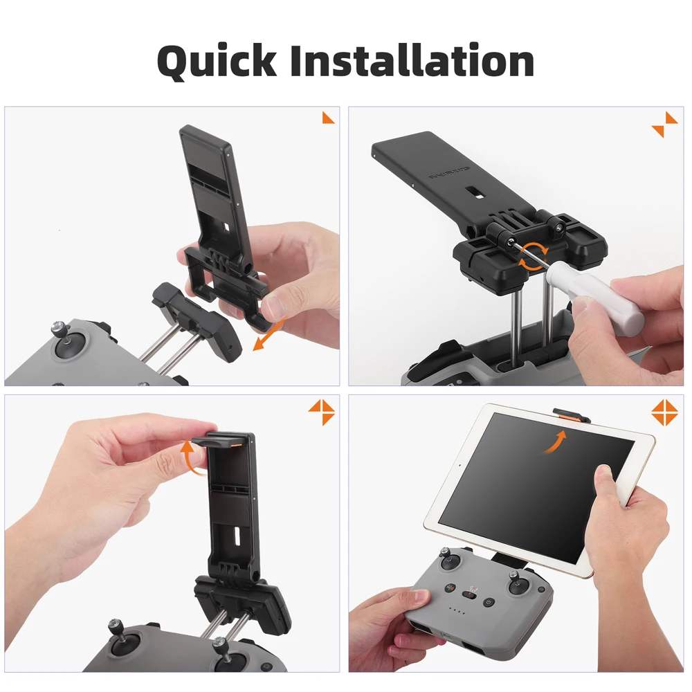 Support Tablette Drone Sunnylife pour DJI NEO/Air 3S/MINI 4/3 PRO/RC N1 N2 N3