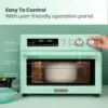 Heating Air Fryer Toaster Oven, Extra Large Countertop Convection Oven 10-in-1 Combo, 6-Slice Toast 6