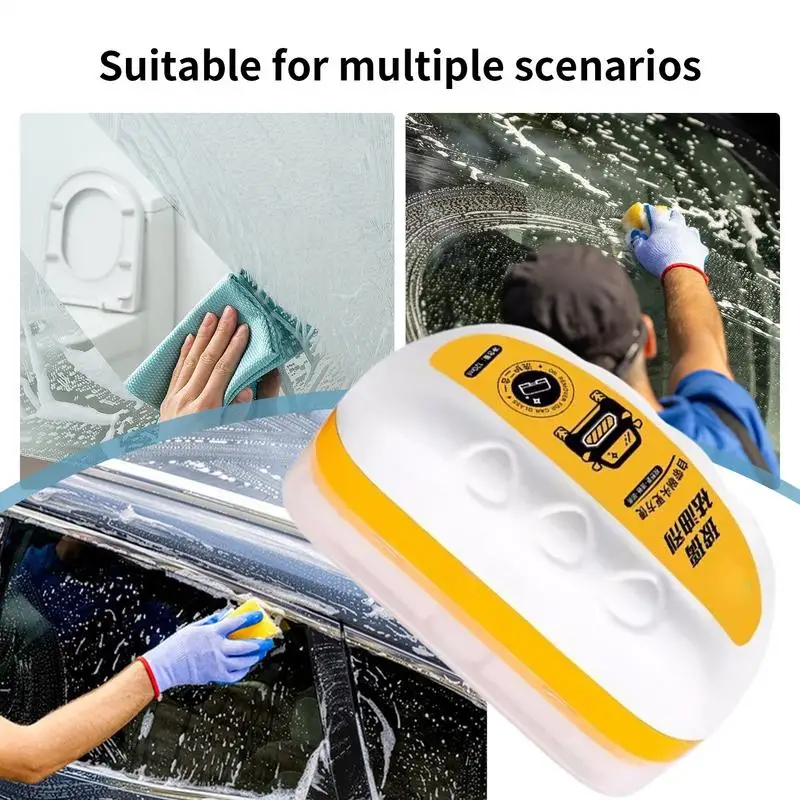 100ML Automotive Oil Film Cleaning Brush Strong Front Windshield Glass Cleaning Tool For Car SUV Bathroom Glass