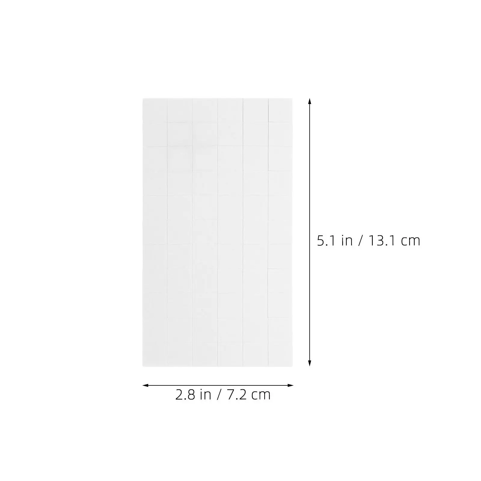 15장 3D 폼 접착식 마운팅 사각형 12x12x3mm 스크랩북킹, 사진 벽 포스터, DIY 프로젝트용 안정적인 공예용 접착제