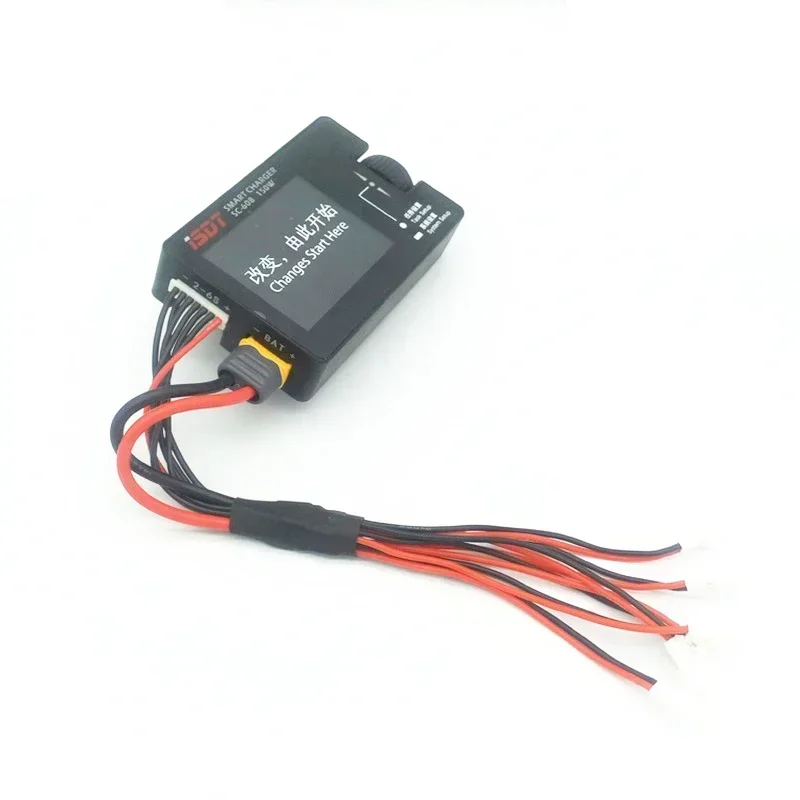 Connecteurs drone FPV micro 6 plugs 51005 disposés en éventail sur fond gris