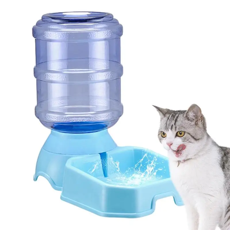 

Automatic Dog Feeder Waterer High Capacity Pet Food Bowl Gravity Water Dispenser Pet Bowl For Dogs Cats 3.8L Dog Accessories