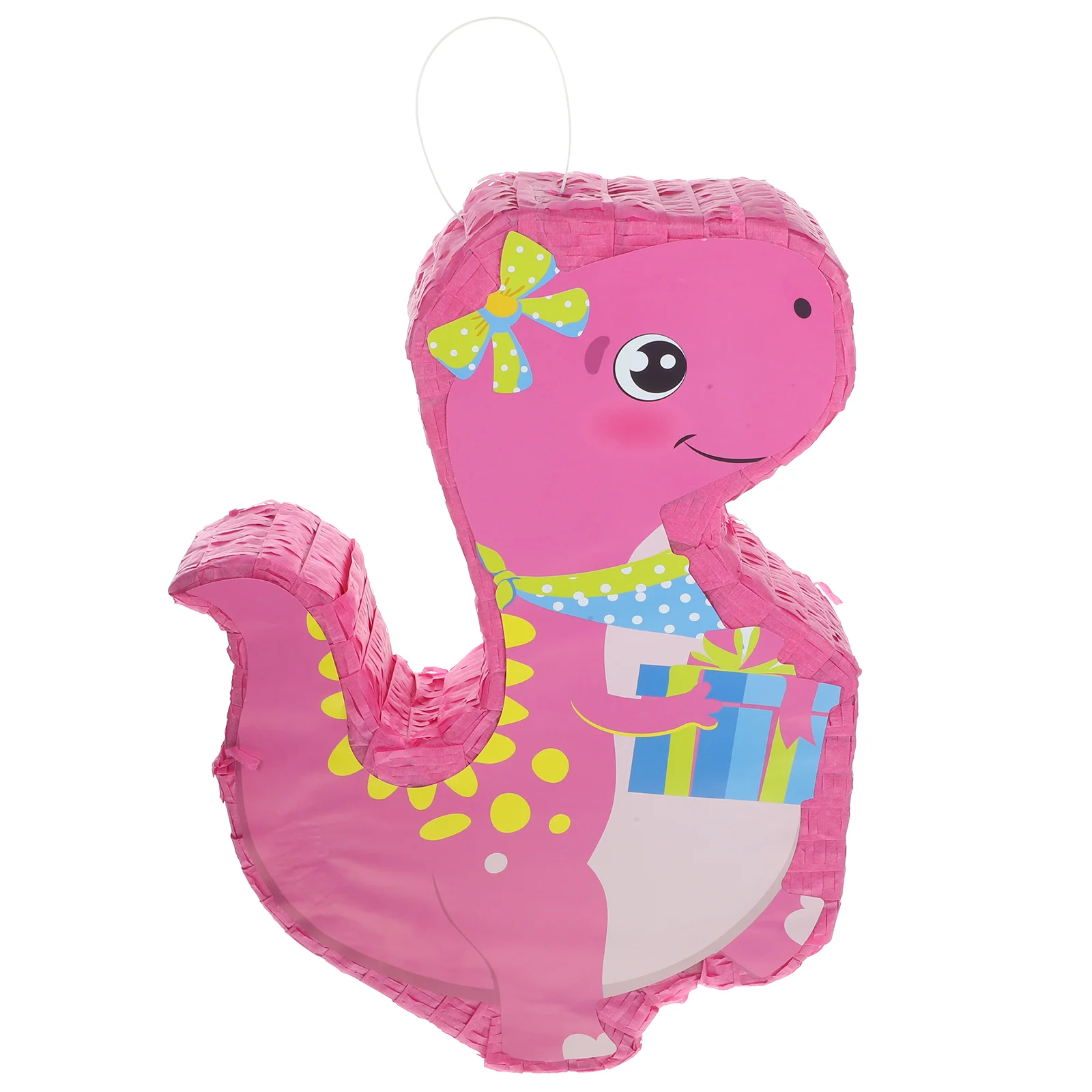 

Pinata Tortillas Decor Hanging Cute Animal Birthday Paper Dinosaur Decorative Baby Funny