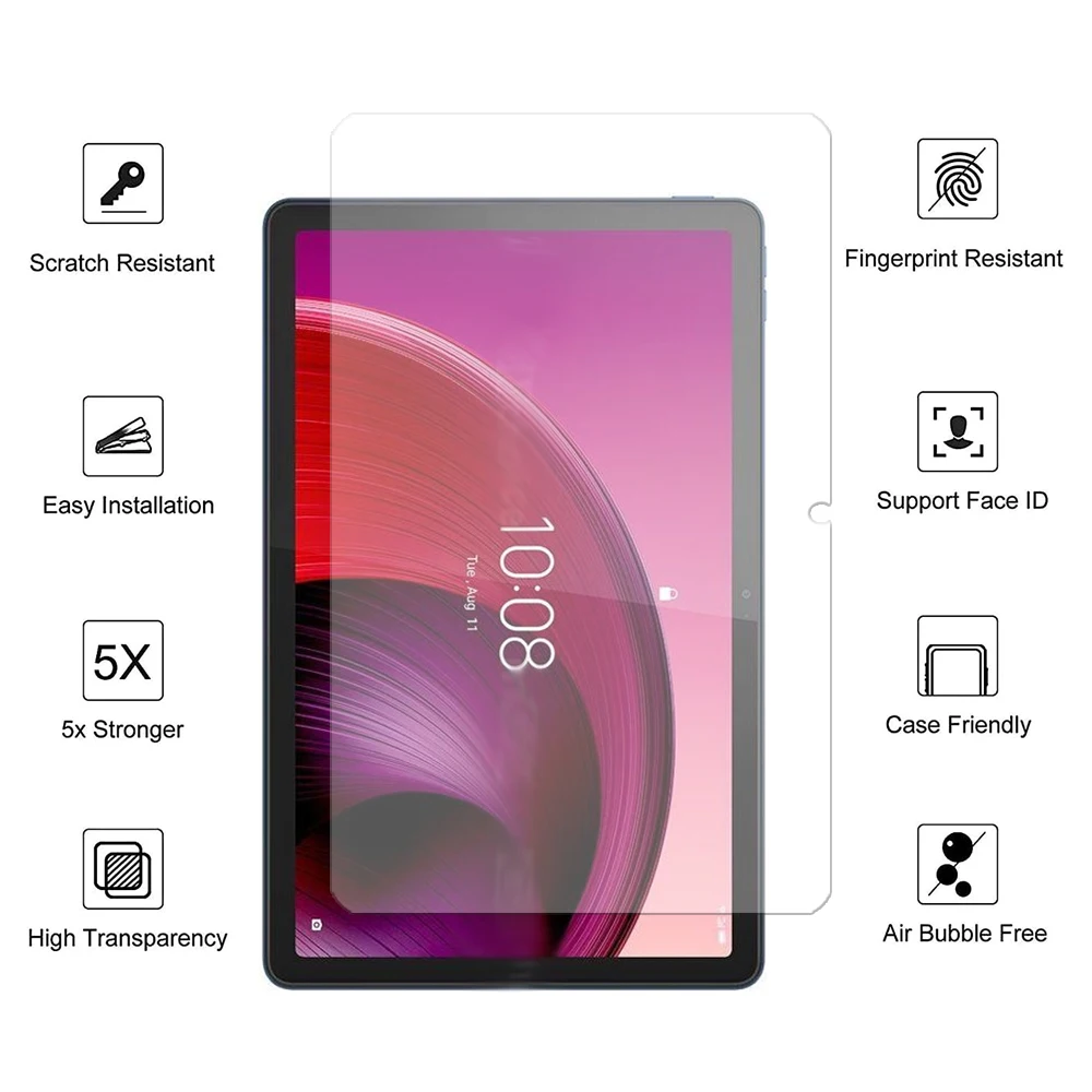2PCS Tempered glass screen protector for Lenovo tab M11 11-inch 2024 tablet protective film HD clear 2