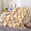KACISSTY Animals Capybara Blankets Funny Cute Capybaras Theme Throw Blanket Thin Flannel Quilts Air Condition Quilt Gifts 1