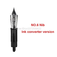 HongDian China Knot/Dragon Nib With Feed Fountain Pen Replacement Nib Spare Pen Writing For Ink converter Version Pen 2
