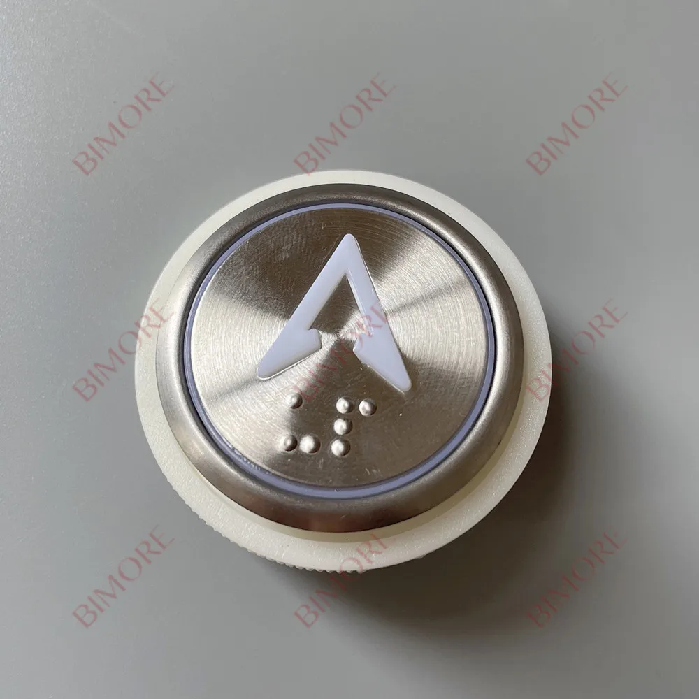 KAN-XL-10 DC 24V Elevator Push Button with Braille