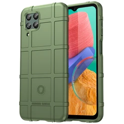 Armor Matte Shockproof Shield Back Cover - Heavy Silicone Phone Case for Galaxy Jump2 (Army green)