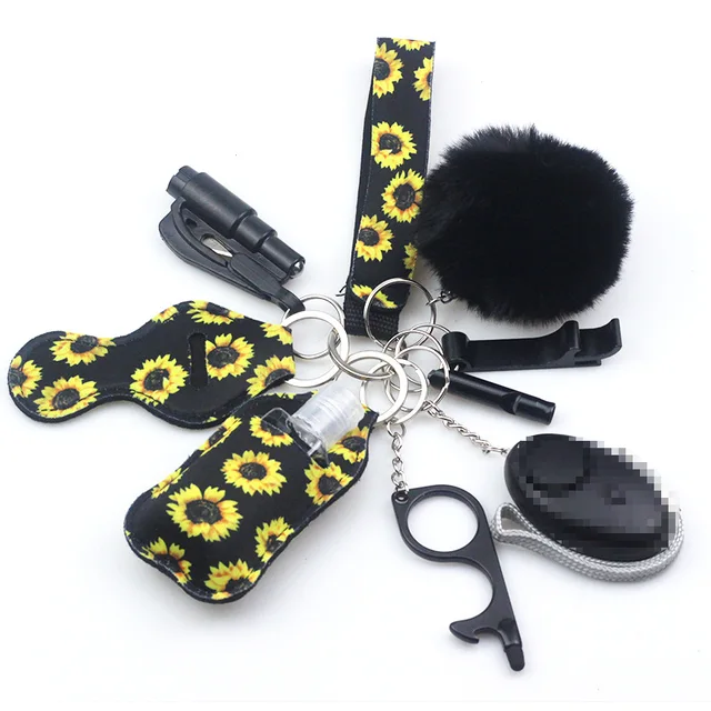 Premium Black Cats Safety Keychain Set – Peachy Safety