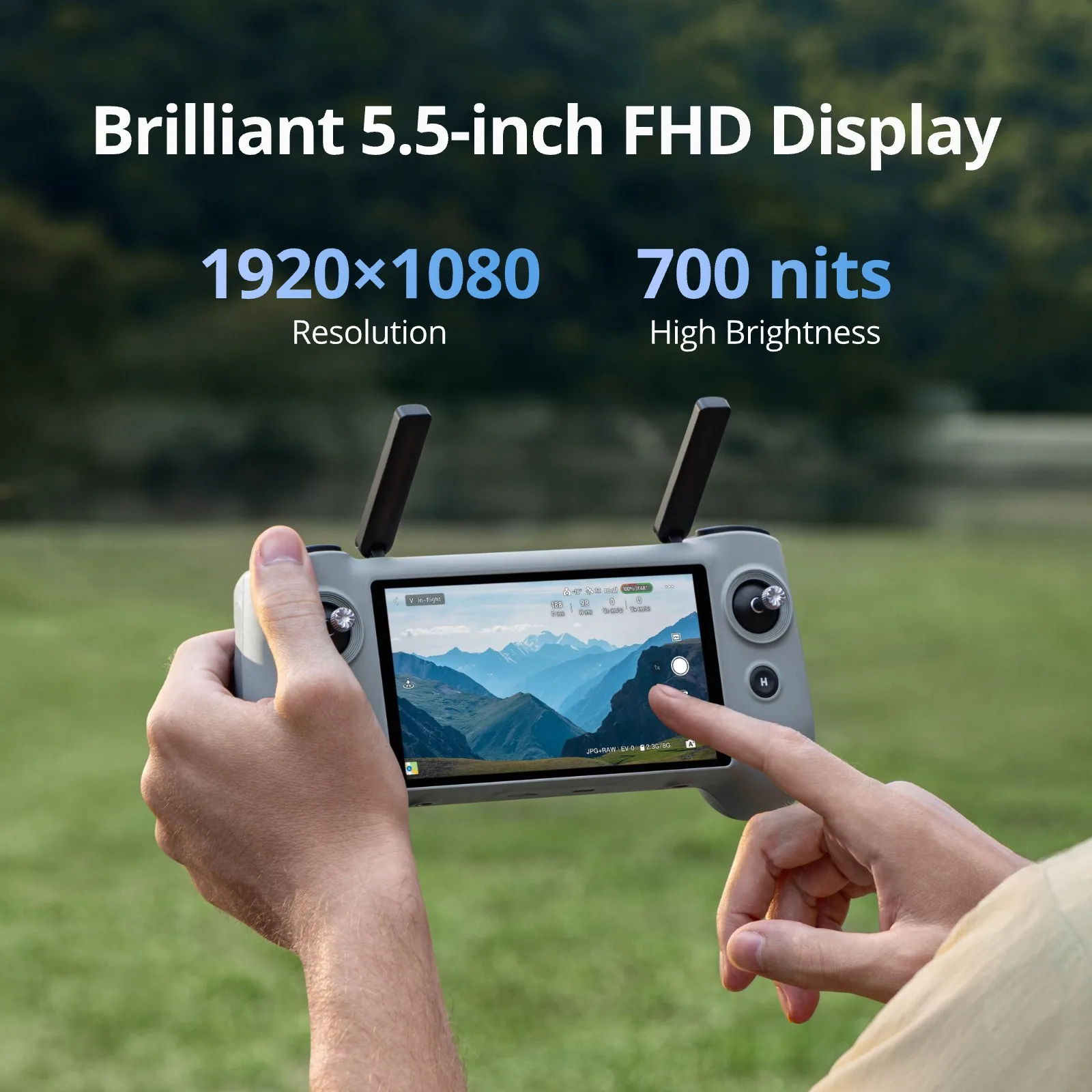 รูปสินค้า รีโมทคอนโทรลโดรน ATOM 2 พร้อมฟังก์ชันครบครัน