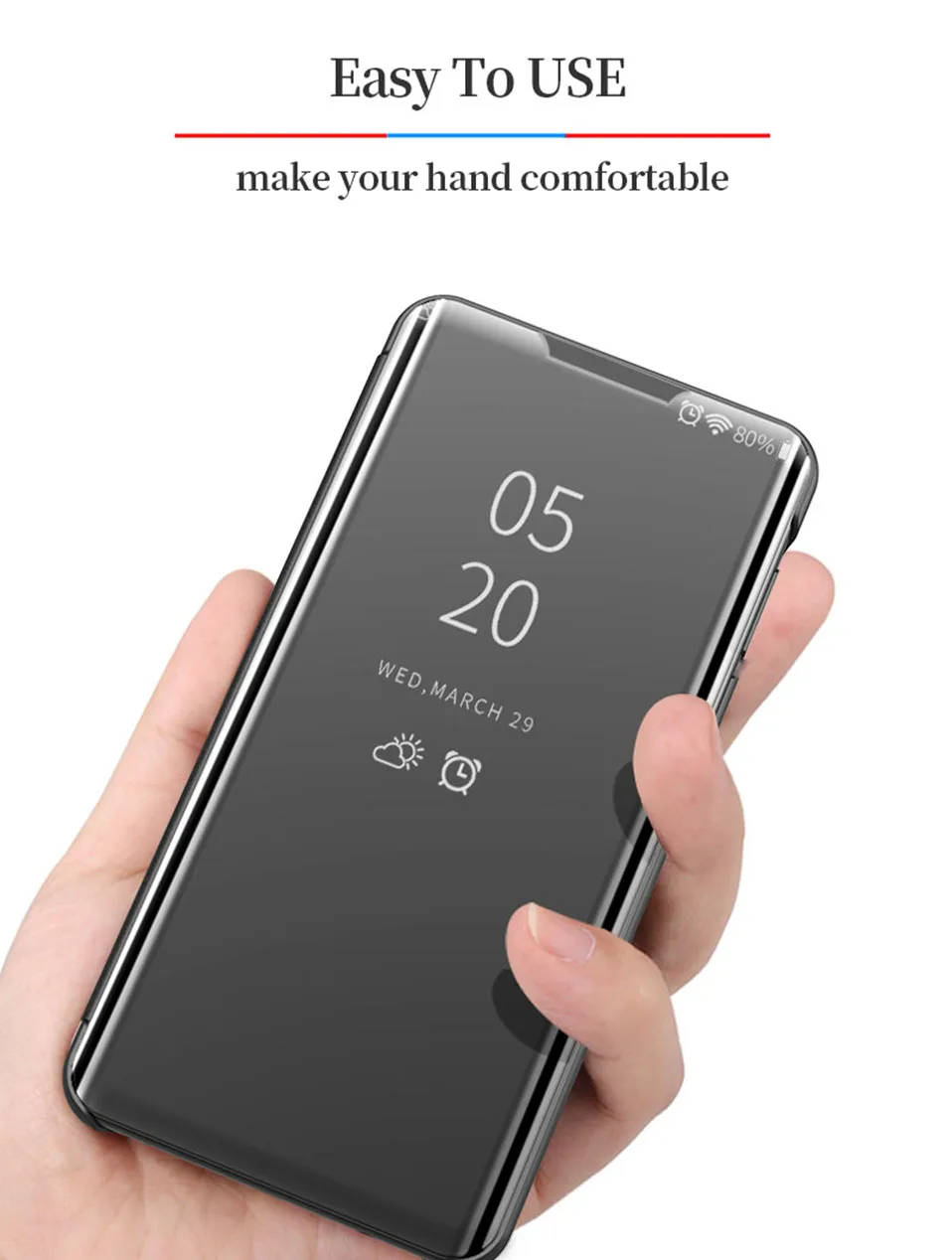 Smart Full Cover Case for Leather Smart Full Cover Case  (4)