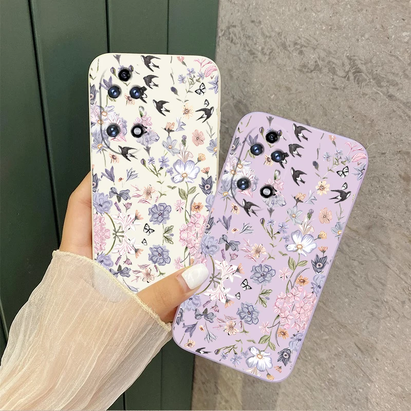 Wilted Flower Silicone Phone Case Cover
