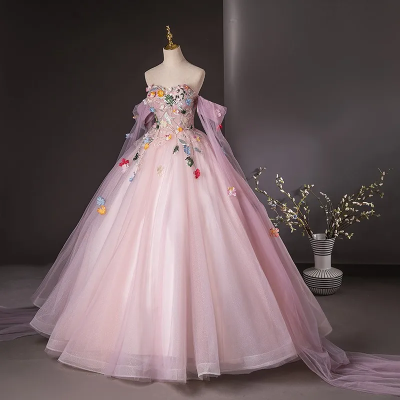 white christmas dresses Red Quinceanera Dress Ball Gown, Sweet 16 Dresses, Sweet 15 Dresses DTQ110