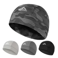 Cycling Cap Quick Dry Anti-UV Sports Hat Cooling Skull Cap Helmet Liner Sweat Cap for Outdoor Bike MTB Running Hat For Men Women 1