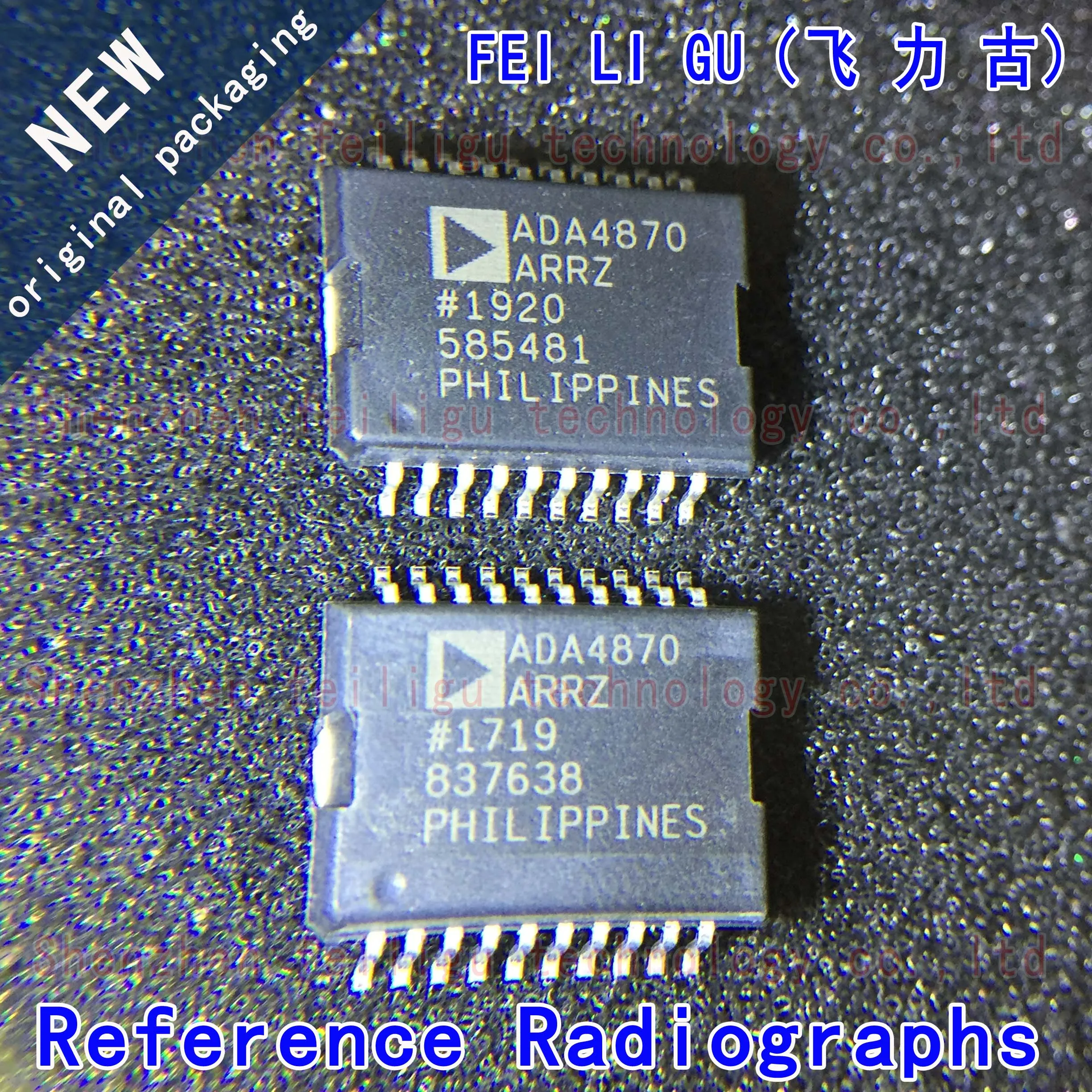 100% New original ADA4870ARRZ-RL ADA4870ARRZ ADA4870ARR ADA4870 Package:PSOP20 Current Feedback Amplifier Chip opa552fa opa552 to263 7 high voltage and high current operational amplifier chip