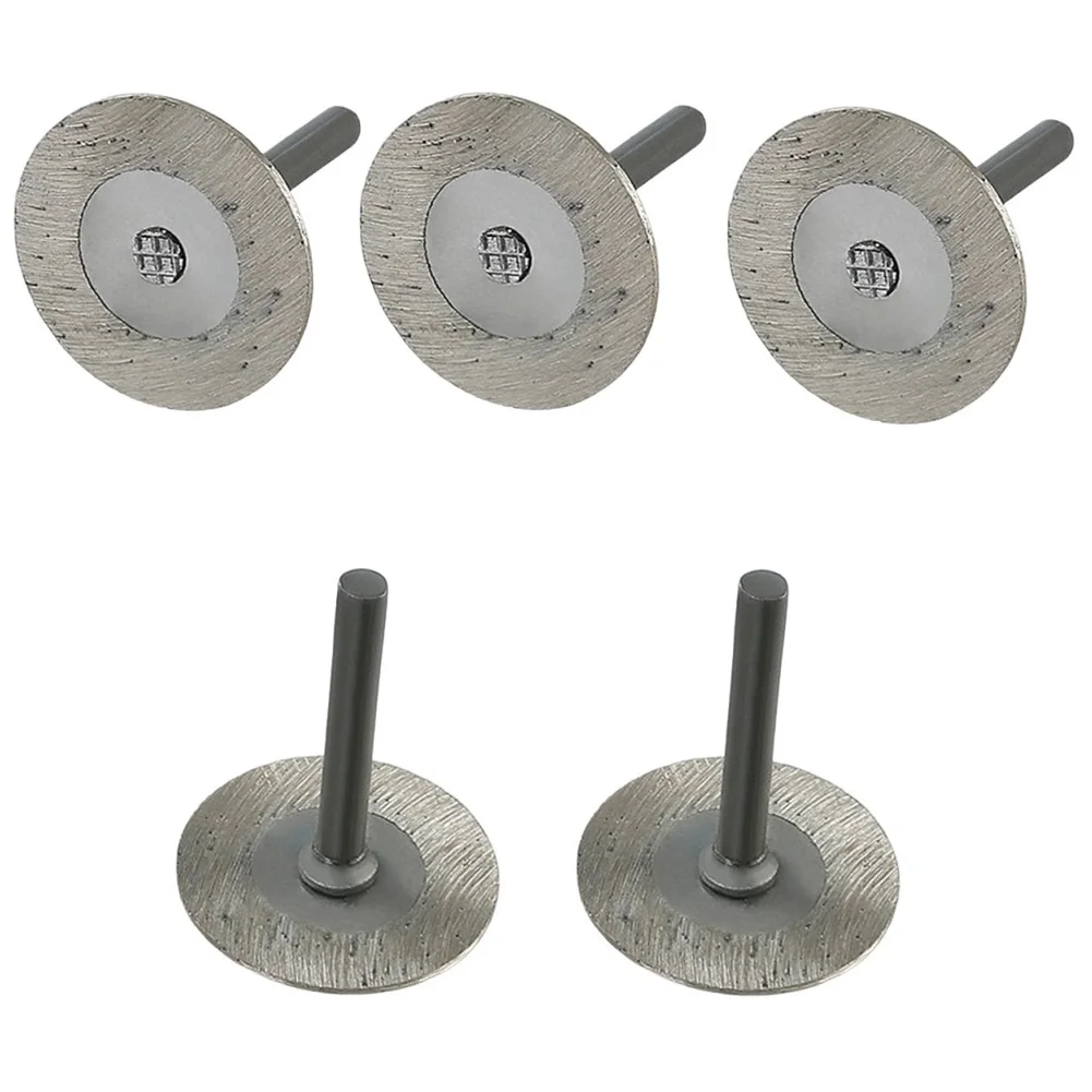 

Convenient Blade Disc Cutting Circular Diamond Metal Parts Replacement Silver Stone With Mandrel Wood 40mm 5PCS