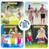 Water Guns Backpack Two Guns Outdoor Beach Water Battle Children Summer Wimming Pool Party Spray Water Gun Cartoon Shooting Gift 4