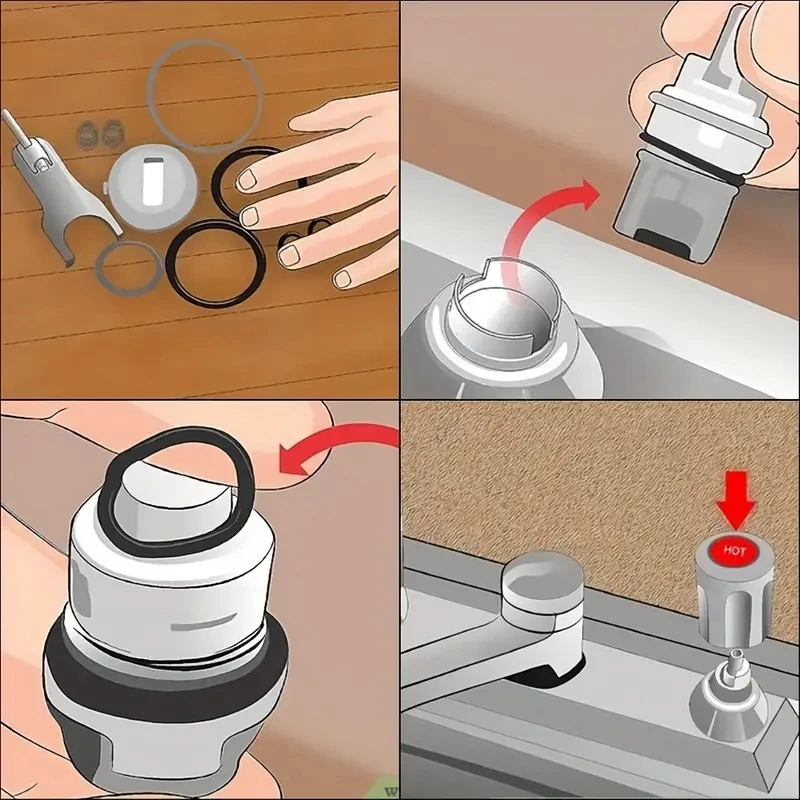 Set O-Ring in gomma guarnizioni guarnizioni elastici in Nrile