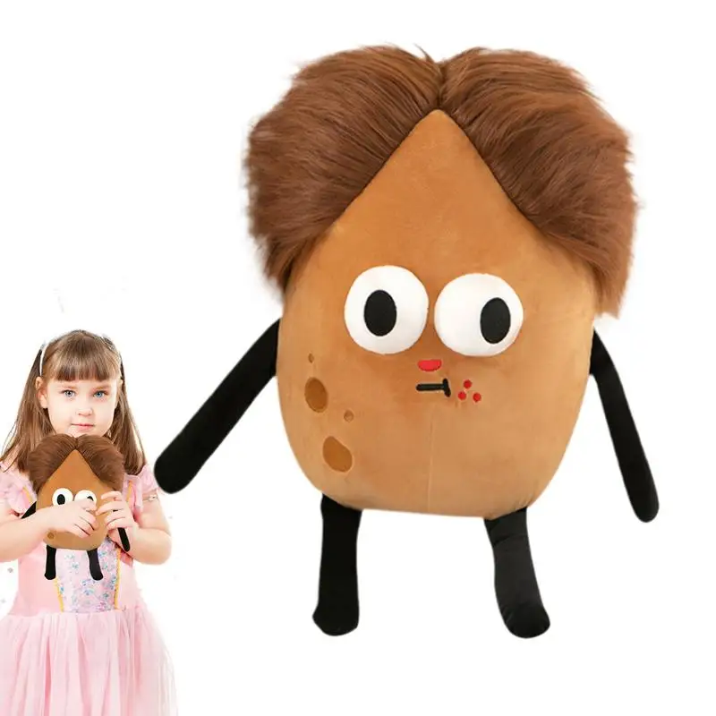 

Плюшевая подушка для картофеля, забавные плюшевые подушки, яркая овощная кукла, подходит для спальни, кабинета