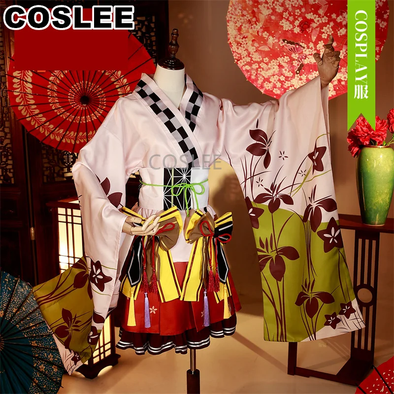 

COSLEE Game Arknights Scene Cosplay Costume Kimono Dress Uniform Halloween Party Outfit For Women XS-XXL New