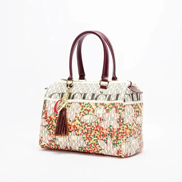 CH Ladies Bucket Bag Luxury Brand Designer New Ladies Large Capacity Exquisite Floral Pattern Travel Banquet High Grade Handbag 4