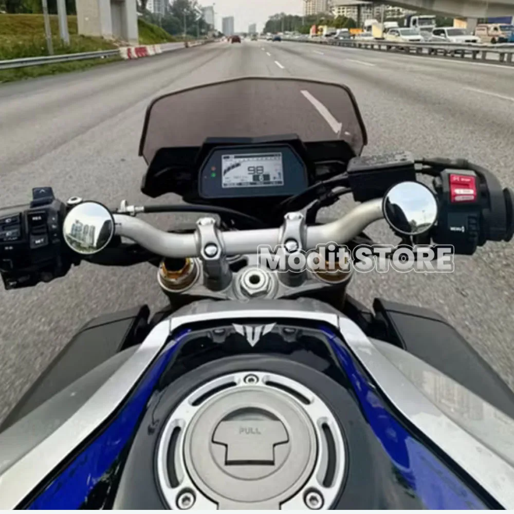 Enhanced Motorcycle Circular Rearview Wide-Angle Mirror