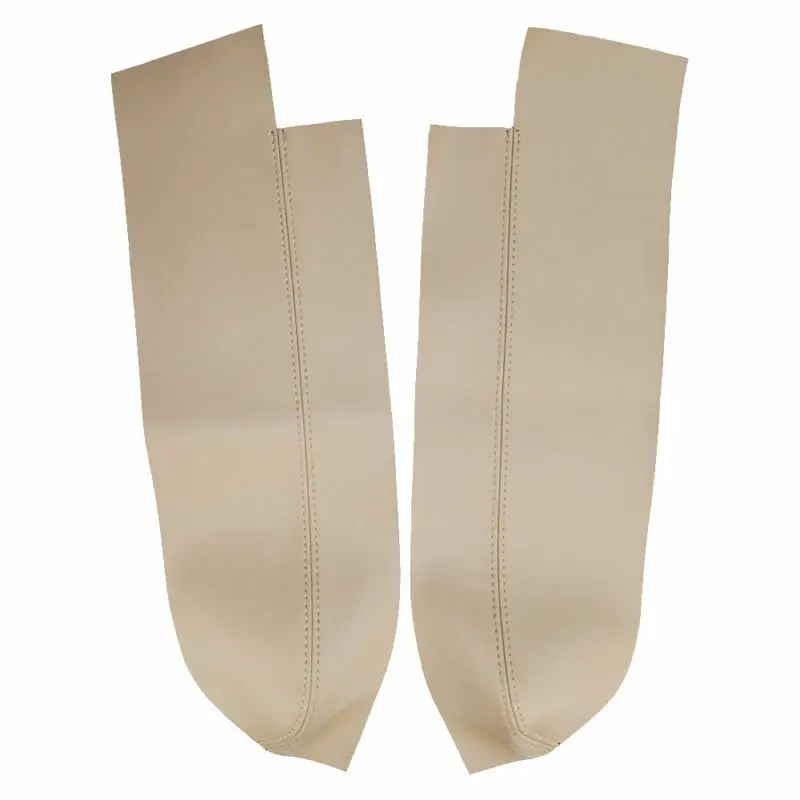 

1 Pair For For CR-V 2007-2012 Leather Front Door Panels Armrest Cover Beige Auto Acesssories Tools For Honda