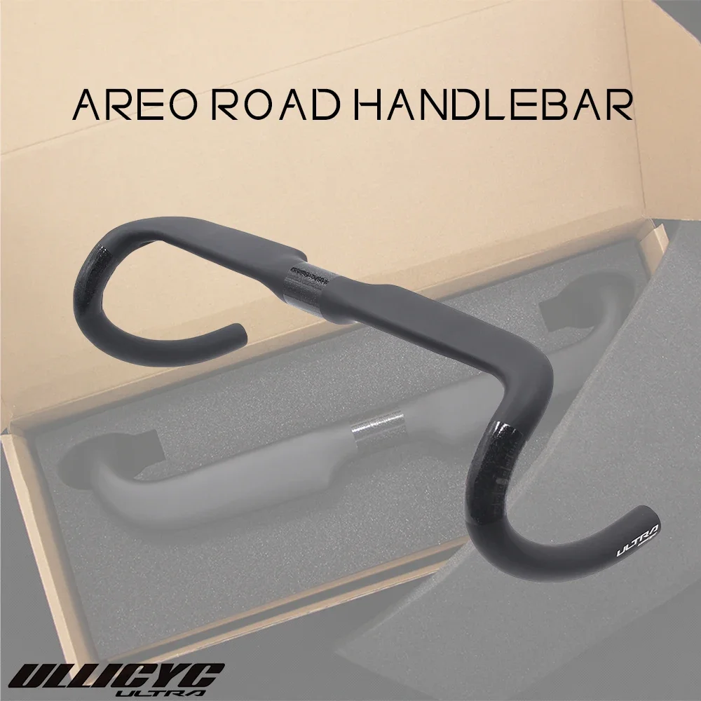 ULLICYC エアロと軽量ロードハンドルバー 360 ミリメートル/380