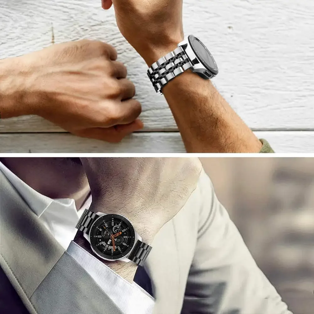 Stainless Steel Watch Band - Elegant and Durable 22mm/20mm Strap