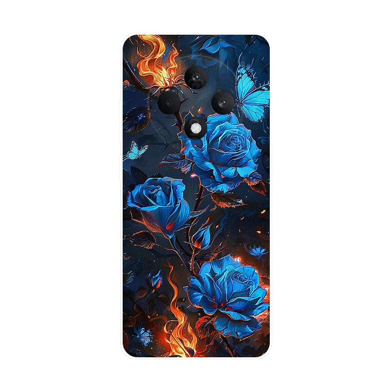 Poker Wolf Fashion Soft Silicone Protective Back Cover Case