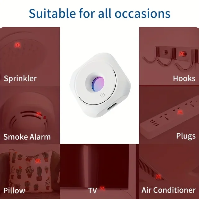 Camera Detector for Hidden Camera Portable Hidden Lens Detect Finder for Hotel Anti-Peeping Security Protection Candid Detector 6