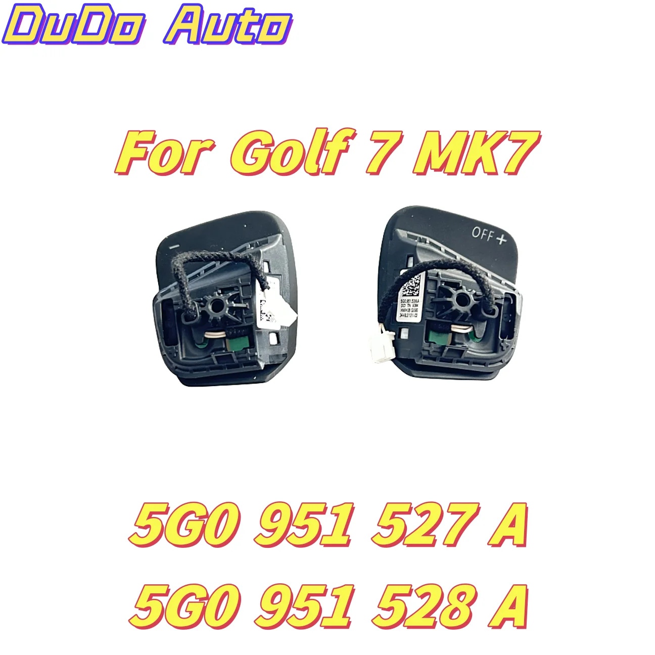 

For Golf 7 MK7 multifunctional steering wheel shift paddles 5G0 951 528 A 5G0 951 527 A 5G0951528A 5G0951527A