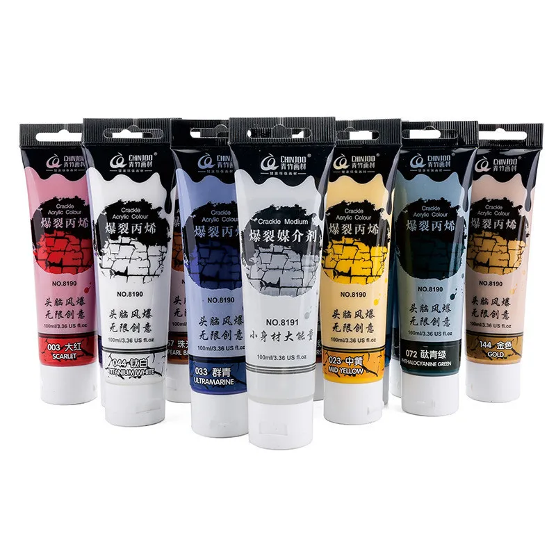 Single 100ml Burst Acrylic Paint Diy Handpainted Wall Painting