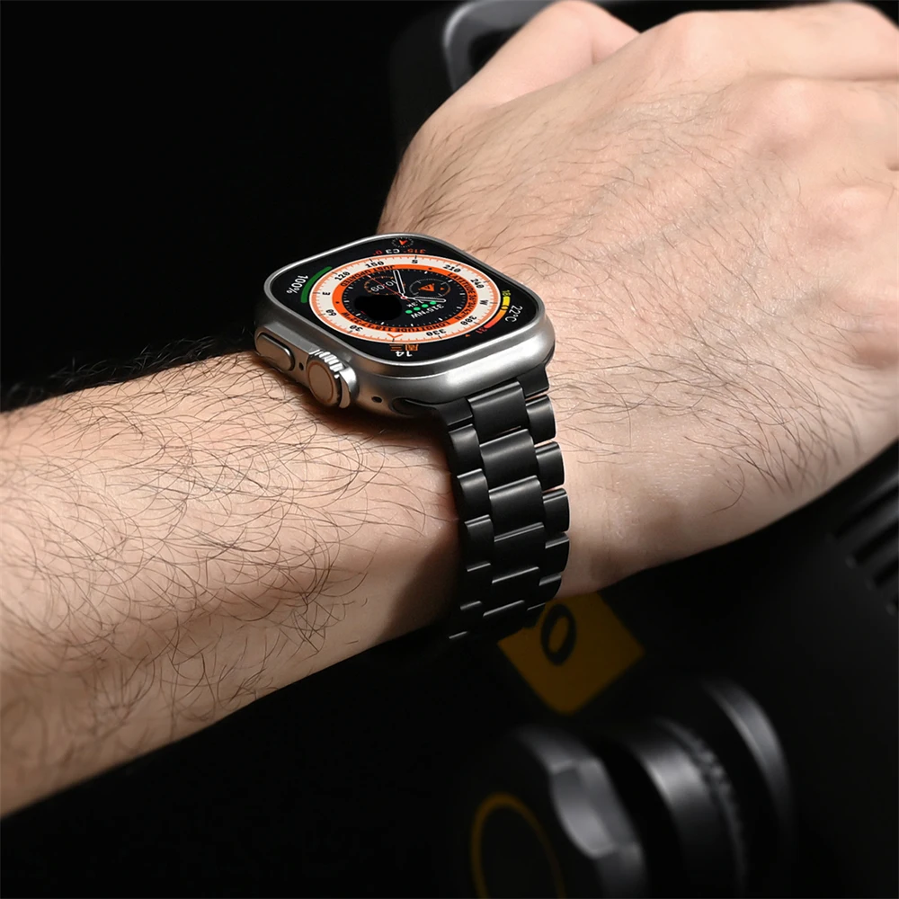 Titanium Color Stainless Steel Strap