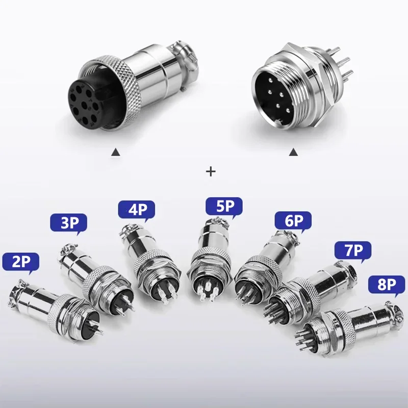 금도금 항공 플러그 소켓, 산업용 암수 납땜 소켓, GX12, GX16, GX20, 2 핀, 3 핀, 4 핀, 5 핀, 6 핀, 7 핀, 8 핀, 9 핀, 10 핀, 12 핀, 14 핀, 15 핀, 5 세트 커넥터  Best5