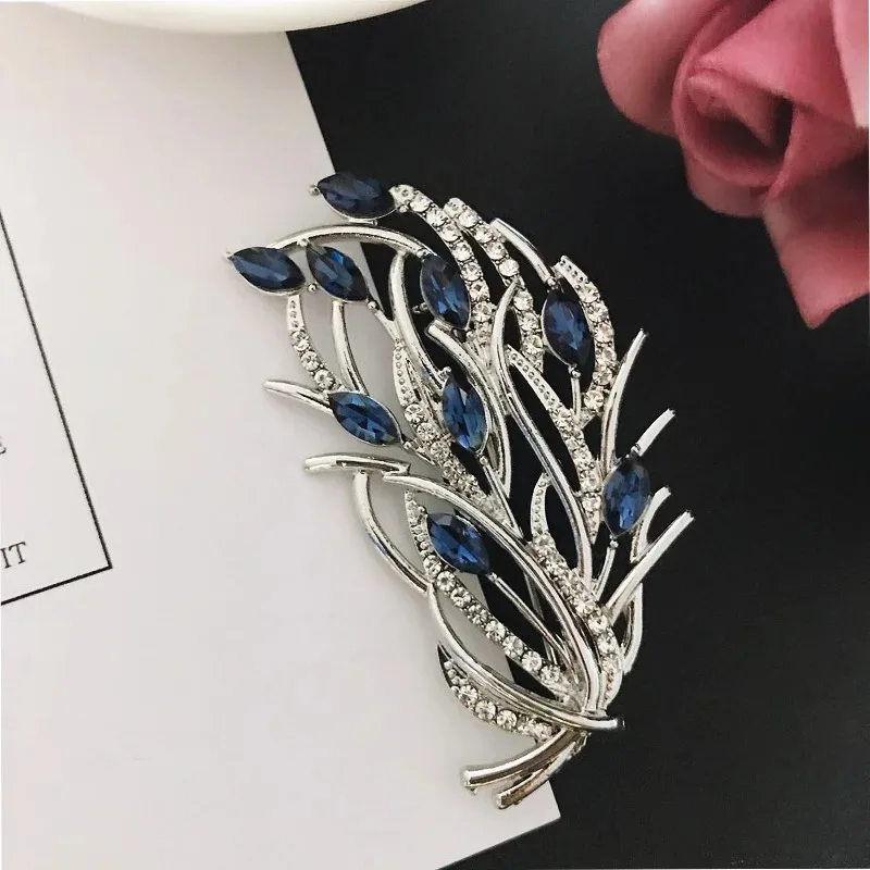 Broche De Cristal De Diamantes De Imitación Coloridos Para