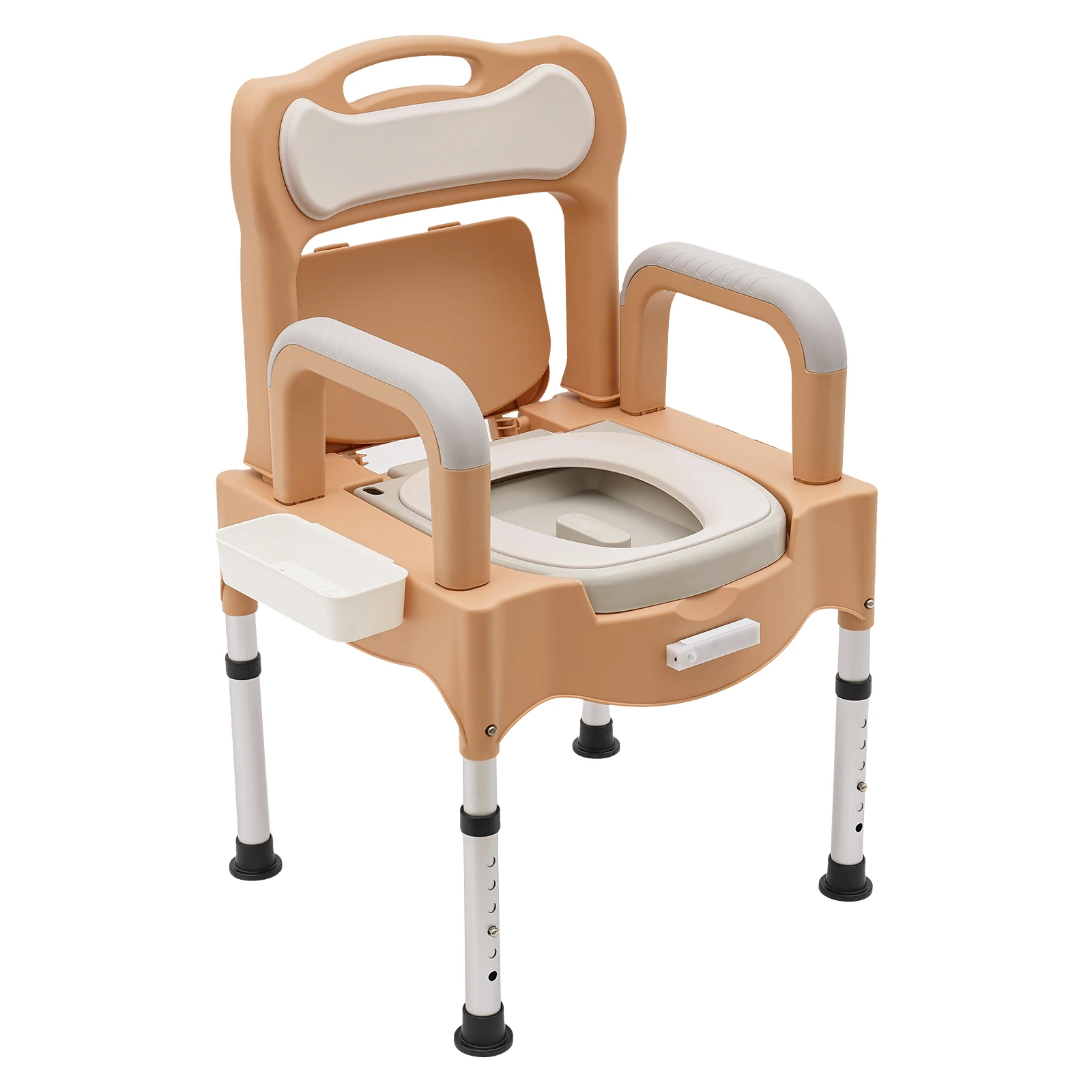 Portable Toilet Chair for Home Use Height Adjustable Toilet 5