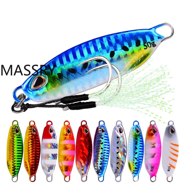 Big Jig Fishing Lure Weights 10-50g Fishing Jigs Saltwater Lures