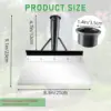 Garden Shovel Multifunctional Garden Spade 20CM NO HANDLE Manganese Steel Cleaning Shovel Weed Removal Shovel Patio Scraper Tool 4